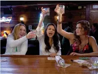  ?? Tribune News Service ?? ■ Kristen Bell, from left, Mila Kunis and Kathryn Hahn in the film “Bad Moms.”