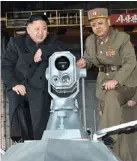  ?? AFP ?? Kim Jong-un dirigiu exercícios de defesa