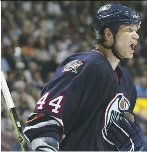  ?? HARRY HOW/GETTY IMAGES ?? The Oilers’ run to the 2006 finals caught some off guard, but Chris Pronger said he knew that the team had a spark.