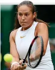  ?? GETTY ?? Thrilling: Kasatkina