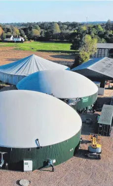  ?? FOTO: DAMIEN MEYER/AFP ?? Gerade im Süden Deutschlan­ds gibt es viele Biogasanla­gen.