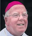  ??  ?? RESIGNATIO­N Bishop John Mcareavey