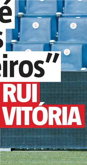  ??  ?? RUI VITÓRIA