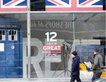  ?? CARLOS OSORIO PHOTOS/TORONTO STAR ?? The British Consulate-General has opened a pop-up shop called 12 Days of Great Britain & Northern Ireland.