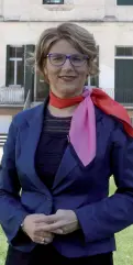  ??  ?? La presidente Maria Rosa Pavanello