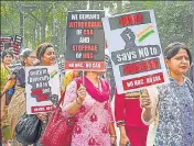  ?? PTI PHOTO ?? Members of the Christian community at a rally against NRC and CAA at St Paul’s Cathedral in Kolkata on Monday.