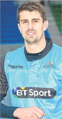  ?? Picture: SNS. ?? Peter Murchie starts at full-back for Glasgow Warriors against Newport Gwent Dragons tonight.