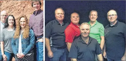  ?? SUBMITTED PHOTO ?? Fiddlers’ Sons, left, will open for the Ellis Family Band, right, during the Aug. 16 concert at the Harbourfro­nt Theatre in Summerside. Members of Fiddlers’ Sons are John B, Webster, Keelin Wedge, Courtney Hogan-Chandler and Eddy Quinn. The Ellis...