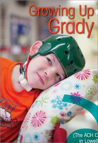  ??  ?? Special to the Northwest Arkansas Democrat-Gazette/BETH HALL Grady Welch suffers from seizures and has required several visits to Arkansas Children’s Hospital in Little Rock in the past. Thanks to donations, the ACH Clinic in Lowell allows Grady to get...