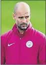  ??  ?? DEMANDS: Guardiola