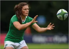  ??  ?? Ireland sevens Lucy Mulhall.