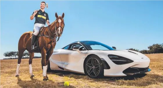  ?? Picture: JERAD WILLLIAMS ?? Jordan Lamaison will be on the Gold Coast next weekend for Polo By the Sea. He hasn’t ruled out appearing on reality TV in the future.