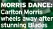  ?? ?? MORRIS DANCE: Carlton Morris wheels away after stunning Blades