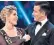  ??  ?? Ruth Langsford and her partner Anton Du Beke were eliminated by the judges in week eight of Strictly Come Dancing