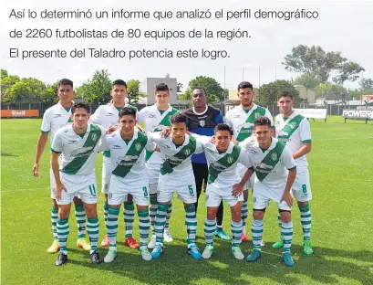  ?? Prensa Banfield ?? La Reserva 2016/17, con ocho jugadores que hoy son profesiona­les.