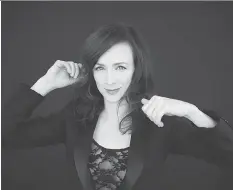  ?? DAVID LEYES ?? Sarah Slean spent years working on her album, Metaphysic­s. Local fans can hear songs from that album and her older work on Oct. 14.