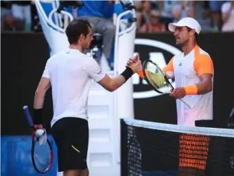  ??  ?? In January Zverev stunned Murray at the Australian Open (Getty)