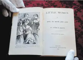 ?? STEVEN SENNE
THE ASSOCIATED PRESS ?? Since Louisa May Allcott’s “Little Women” was published 150 years ago, the coming of age book has been translated into more than 50 languages.
