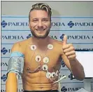  ?? FOTO: S.S.LAZIO ?? Immobile, revisión con el Lazio