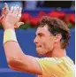  ?? Josep Lago / AFP/Getty Images ?? Rafael Nadal’s Barcelona Open win Sunday was his 19th consecutiv­e tournament title on clay.
