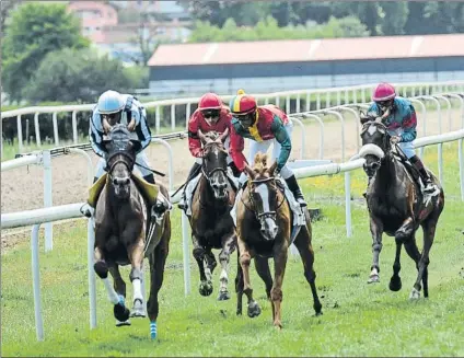  ?? FOTO: UNANUE ?? Vuelve el espectácul­o El Gran Premio de San Sebastián es el plato fuerte de la jornada de hoy en el Hipódromo