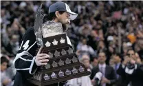  ?? BRUCE BENNETT/ GETTY IMAGES ?? Justin Williams of the Kings recorded nine goals and 16 assists in the post- season en route to capturing the Conn Smythe Trophy.
