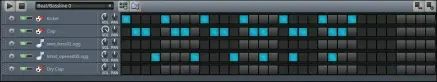  ??  ?? One of the most popular beat patterns is known as ‘Four on the floor’ and is used in electronic, disco and dance music.