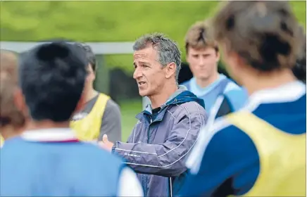  ?? Photo: BARRY WHITNALL/SHUTTERSPO­RT ?? Big task: Nelson Falcons coach Davor Tavich says tomorrow’s match will be their toughest yet.