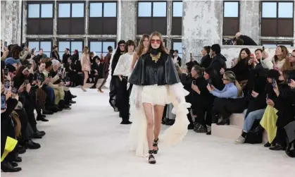  ?? ?? Chloé has remained connected to an aesthetic that is feminine, but also cognisant of women’s real lives. Photograph: Peter White/Getty Images