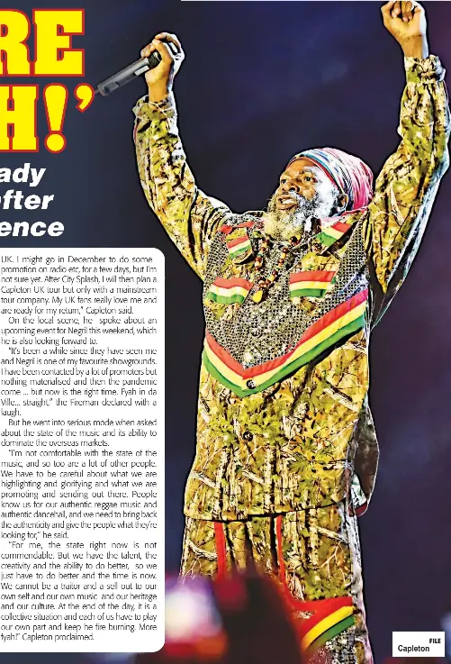 ‘MORE FYAH!’ - PressReader