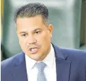  ?? FILE ?? Senator Matthew Samuda, minister without portfolio in the Ministry of Economic Growth and Job Creation.