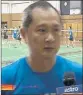  ??  ?? NET GAIN: Tat Meng Wong will start shaping the Scotland players immediatel­y