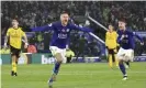  ?? Photograph: Rui Vieira/AP ?? Jamie Vardy goes in search of his 12th league goal this season, as Leicester visit Brighton.