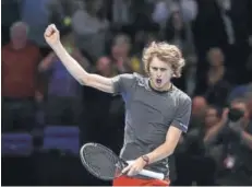  ??  ?? ► Alexander Zverev, en su partido ante John Isner.