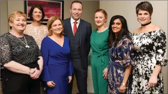  ??  ?? The organising committee of the Ballyhea Goes Dancing night at the Charlevill­e Park Hotel.