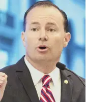  ??  ?? U.S. SEN. MIKE LEE