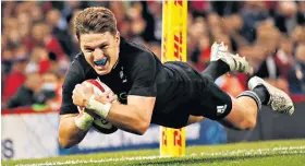  ?? ?? Humility: All Black Beauden Barrett still trains with the vim and enthusiasm of a teenager