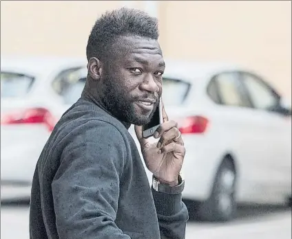  ?? FOTO: PERE PUNTÍ ?? Felipe Caicedo abandona el Espanyol El ecuatorian­o llegó al club en la temporada 2014-15