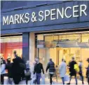  ??  ?? > M&S is closing 14 UK stores