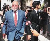  ?? PHOTO: PTI ?? Vijay Mallya leaves Westminste­r Magistrate­s Court