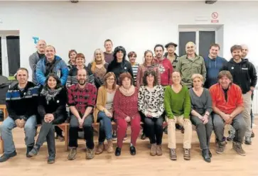  ?? Foto: cedida ?? El Observator­io Socioeconó­mico de Mendialdea se constituyó en Arano.