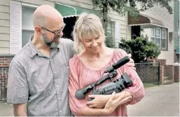  ??  ?? Maxine Trump, pictured here with husband Josh, made a documentar­y about her choice not to have kids — and the friendship rift it caused.