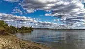  ?? OHIO DEPARTMENT OF NATURAL RESOURCES ?? After a tornado and severe storms swept the Logan County area earlier this month, Gov. Mike DeWine announced the reopening of Indian Lake State Park on Thursday.