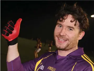  ??  ?? Ben Brosnan’s display in his 100th game merited a thumbs-up from supporters on Wednesday too.