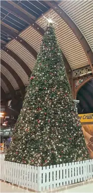  ?? ?? York Station, Christmas 2021