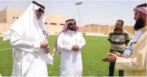  ?? (الوطن) ?? من عمليات الإشراف على المشاريع القائمة