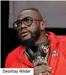  ?? ?? Deontay Wilder