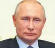  ?? ?? Russian President Vladimir Putin.