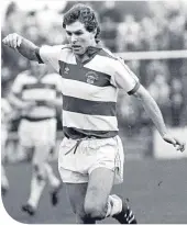  ??  ?? Jim Rooney in action for Morton in 1981