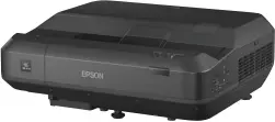  ??  ?? Epson EH-LS100 - environ 3000 €Un vidéoproje­cteur laser à ultra-courte focale. Posé à quelques centimètre­s du mur, il est capable d’y projeter une image de 2 mètres de base avec une luminosité de 4000 lumens.